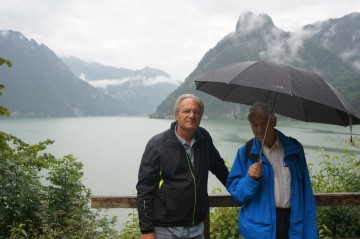 Traunkirchen bei Regen 2014