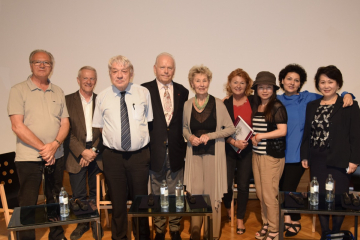 W. Fehlinger, J. Wieninger, W. Kubin, G. Kaminski, L. Ledl, U. Scheidl, Dehui Braun, U. Blecha, X. Fan-Rausch_2018.05.22. ©2018 Daniel Schreier/China Rundschau