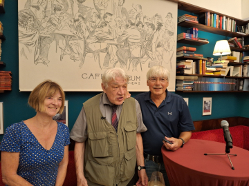 Barbara Ascher, Wolfgang Kubin und Matthias Kubin