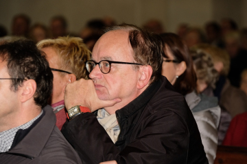 Alfred Linhart, Komponist der Blasmusikstücke an diesem Abend