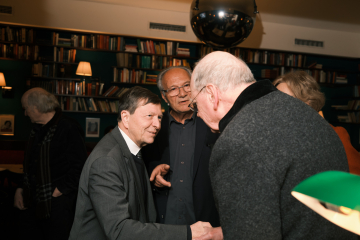 Richard Trappl, Walter Fehlinger und Paul U. Unschuld