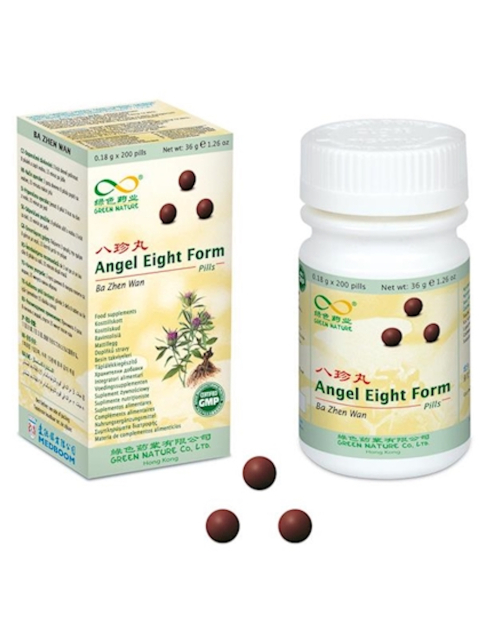 Angel Eight Form, Ba Zhen Wan, 200 Pillen