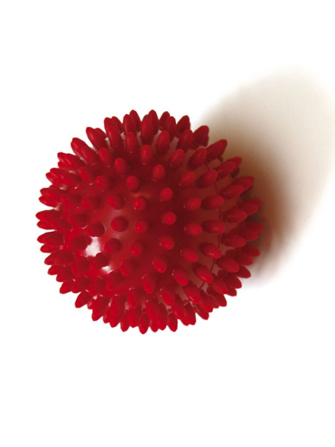 SISSEL Spiky-Ball, 9 cm, 2er-Set, rot