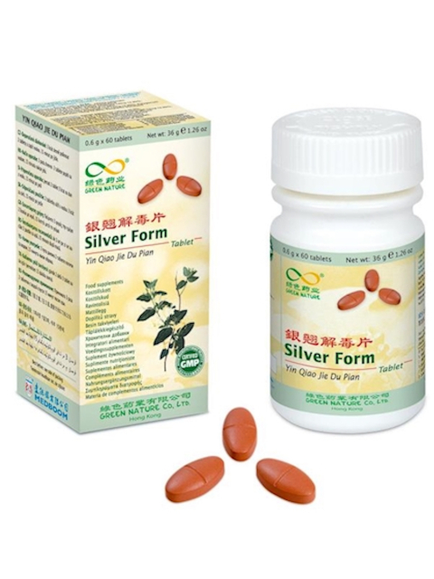 Silver Form, Yin Qiao Jie Du Pian, 60 Pillen