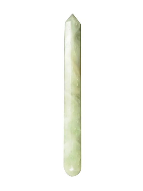 Massagestab Schneequarz