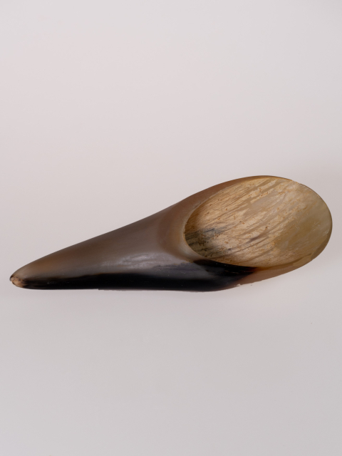 Gua Sha Büffelhorn offen, ca. 16cm lang