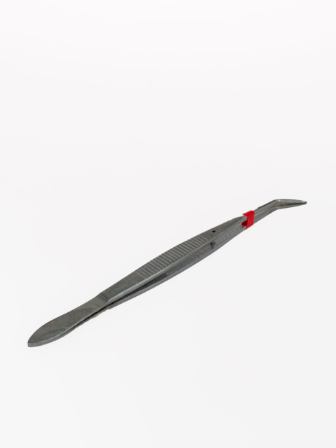 Abgewinkelte Pinzette ca. 16cm