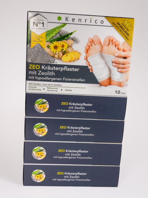 Kenrico ABM Immunpflaster, 50 Stück Packung mit medizinischen Easytouch Fixierstreifen