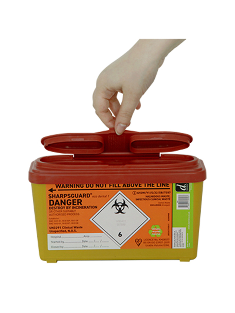 Nadelentsorgungsbox mit 1 Liter