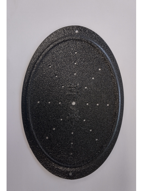 Mineralienplatte für TDP-Lampe Modell CQ36A , DM ca. 16,6 cm