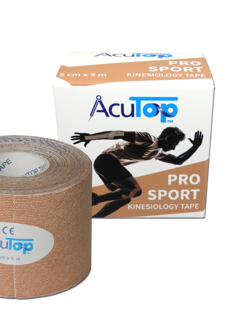 AcuTop Pro Sport Tape, beige, 5cm breit und 5 Meter lang