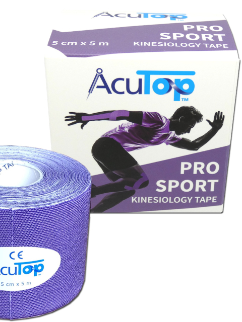 AcuTop Pro Sport Tape, lila, 5cm breit und 5 Meter lang