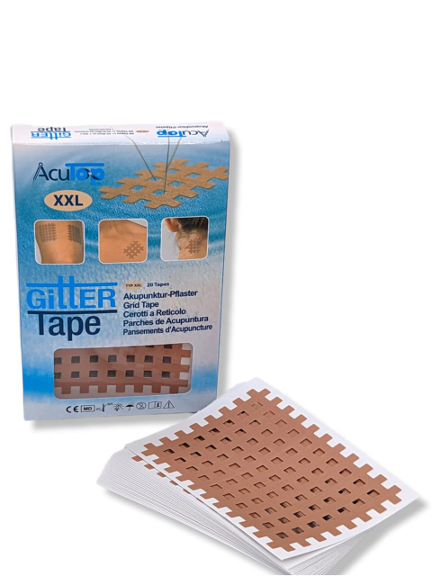 20 Stück AcuTop Gitter Tape XXL 9,2 x 6,9 cm