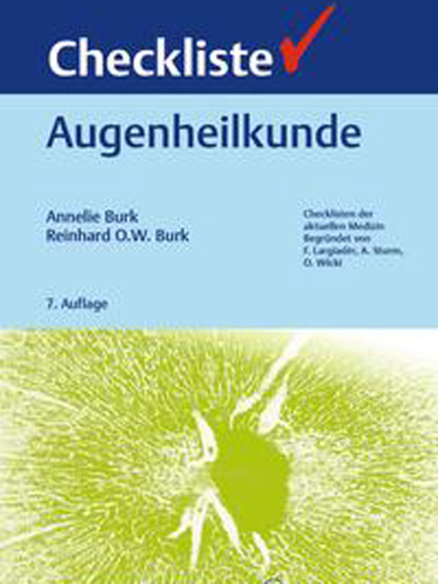 Checkliste Augenheilkunde