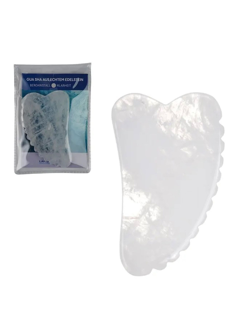 Gua Sha Bergkristall mit Zähnchen