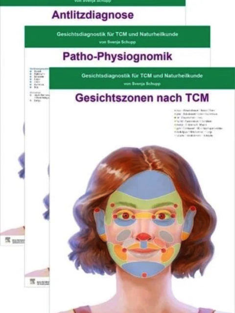 Poster Gesichtsdiagnostik für TCM und Naturheilkunde