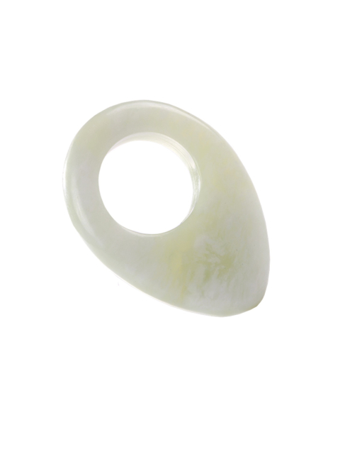 Gua Sha Fingerring Jade ca. 5 cm x 3,5 cm Ring- 2,2 cm