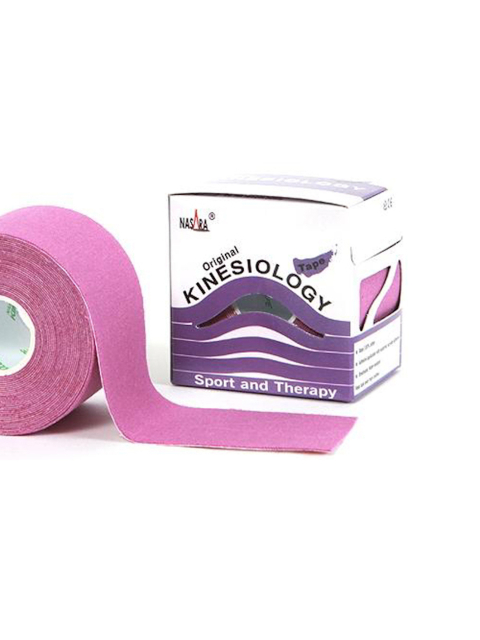 Nasara Kinesiologisches Tape, lila 5 cm x 5 m