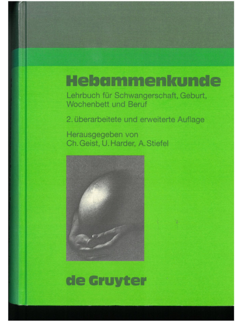 Hebammenkunde. Lehrbuch für Schwangerschaft, Geburt, Wochenbett und Beruf