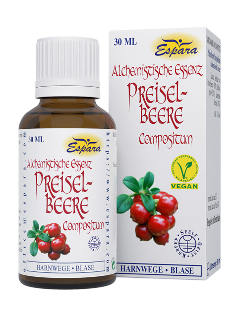 Preiselbeere Compositum Alchemistische Essenz, 30ml Fläschchen