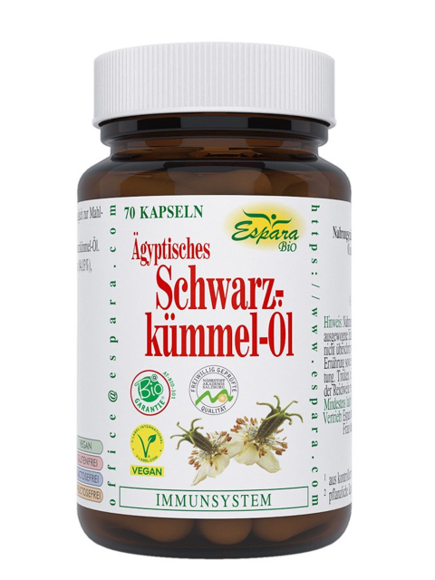 Schwarzkümmelöl Kapseln, 70 Stk