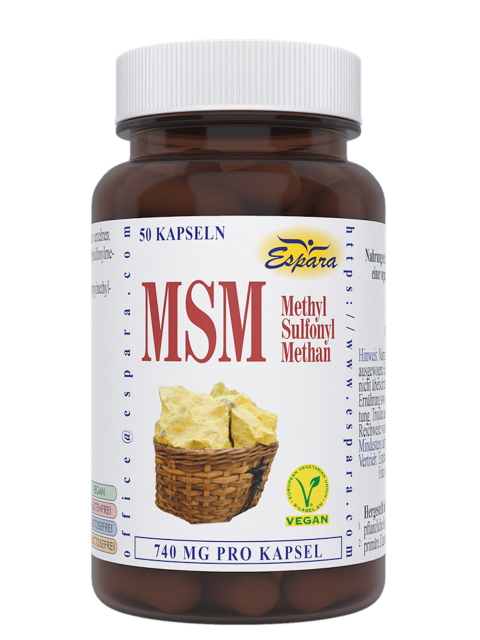 MSM Kapseln vegan, 50 Stk.