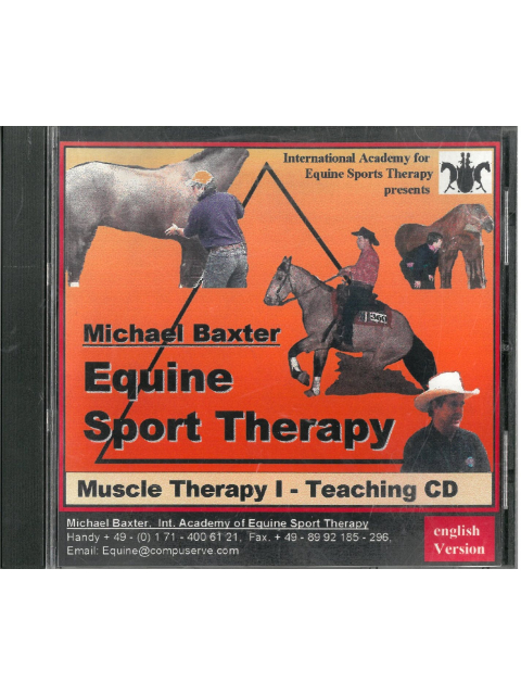 Equine Sport Therapy Muscle Therapy I - Teaching CD