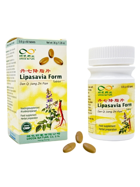 Lipasavia Form. Dan Qi Jiang Zhi Pian, 0,6g x 60