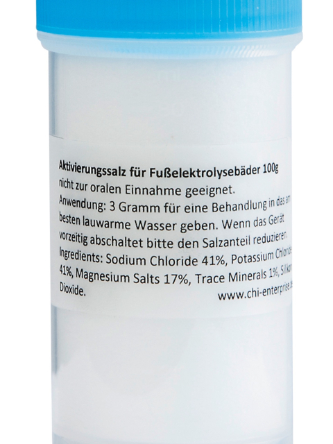 Aktivierungssalz für Hydrosana, Bioenergiser Detox Spa, Ion Cleanser und andere Fußbäder. 100g