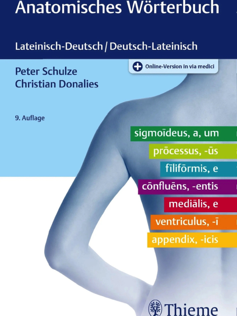 Anatomisches Wörterbuch, Lateinisch-Deutsch / Deutsch-Lateinisch