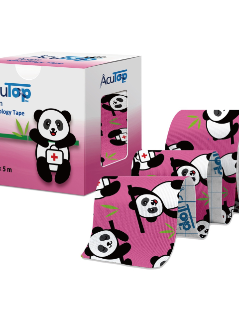 AcuTop Design Tape, Panda, Pink