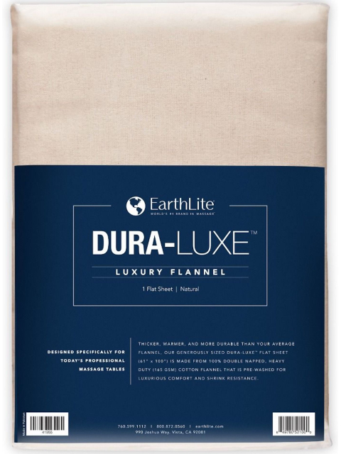 Dura-Luxe Flannel Spannleintuch Natur