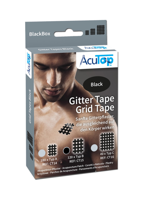 AcuTop Gitter Tape, Black Box Typ B 28 x 36 mm