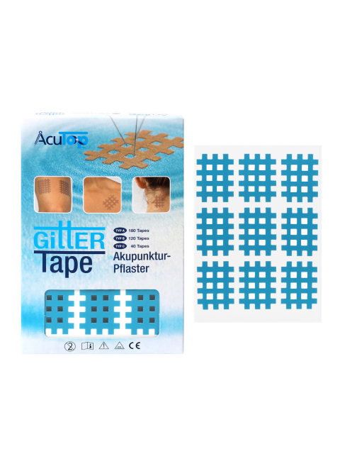 AcuTop Gitter Tape, Typ A, blau, 180 Stück/Packung