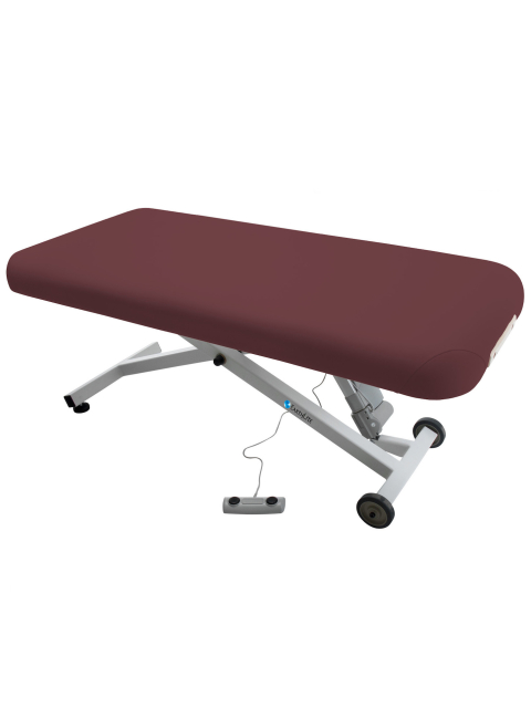 Elektrischer Massagetisch Ellora 76cm Burgundrot