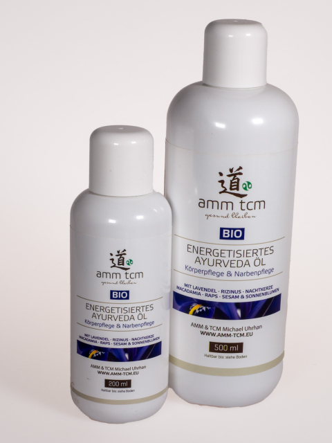 AMM & TCM Energetisiertes Öl - Ayurveda Öl, 200ml