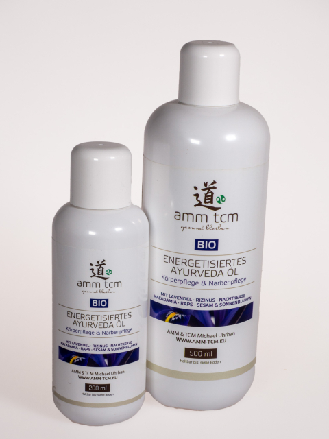 AMM & TCM Energetisiertes Öl - Ayurveda Öl, 500ml