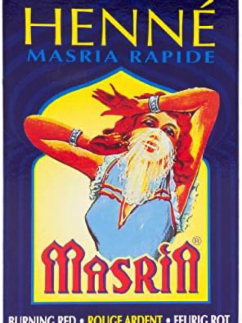 Henna Masria, feurigrot, ca. 90g