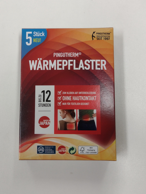 Wärmepflaster Pingu Therm, 10 x 5 Stück
