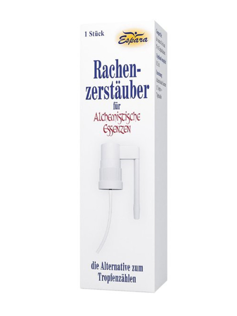 Rachenzerstäuber. Zur alternativen praktischen Anwendung für unsere Alchemistischen Essenzen.