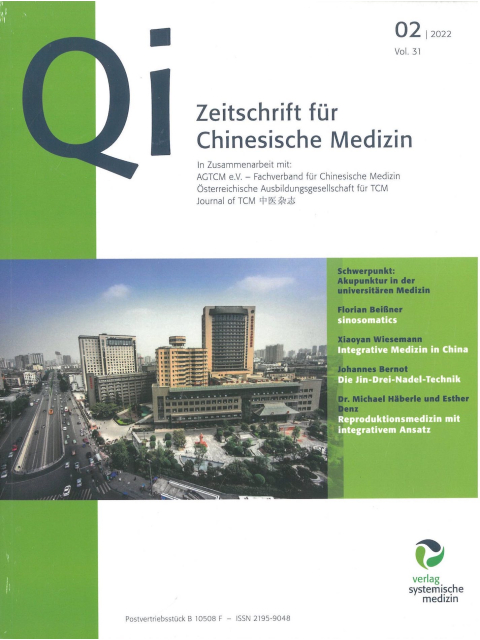 Qi Zeitschrift f. chin.Medizin Ausgabe 2022 / 2