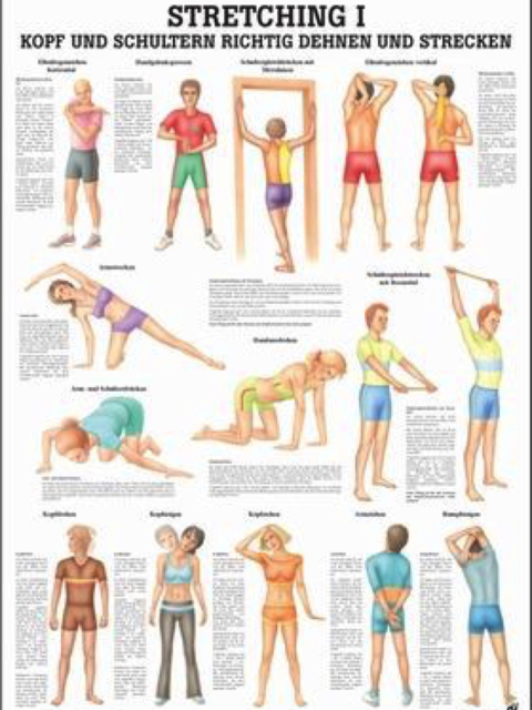 Mini-Poster - Stretching I