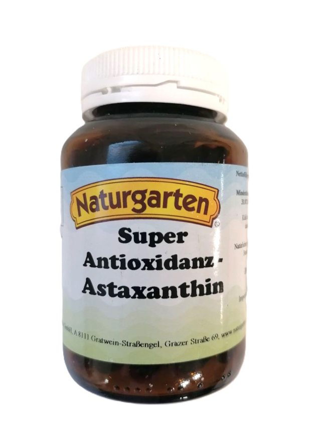 Super Antioxidans - Bio Astaxanthin Kapseln