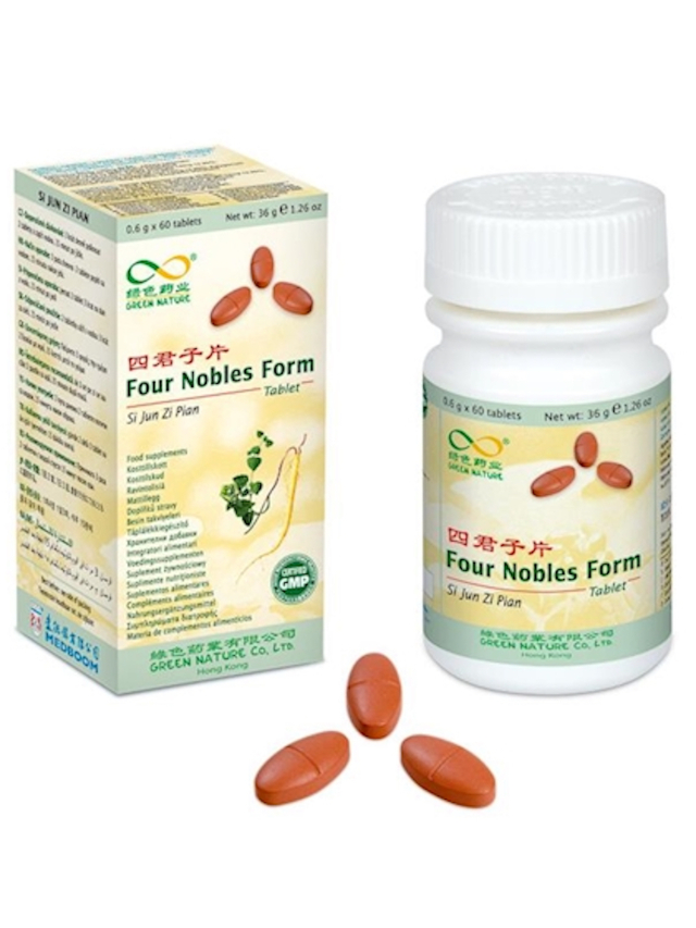 Four Nobles Form. Si Jun Zi Pian, 60 Tabletten