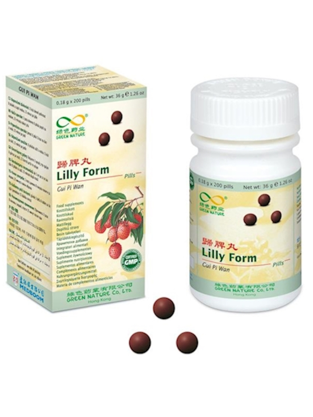 Lilly Form. Gui Pi Wan, 200 Pillen