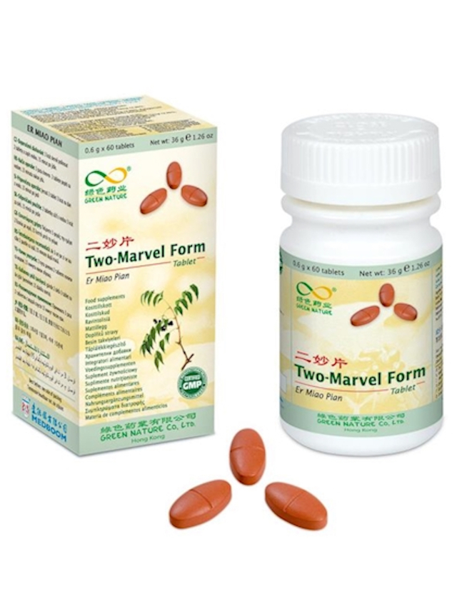 Two Marvel Form. Er Miao Pian, 60 Tabletten