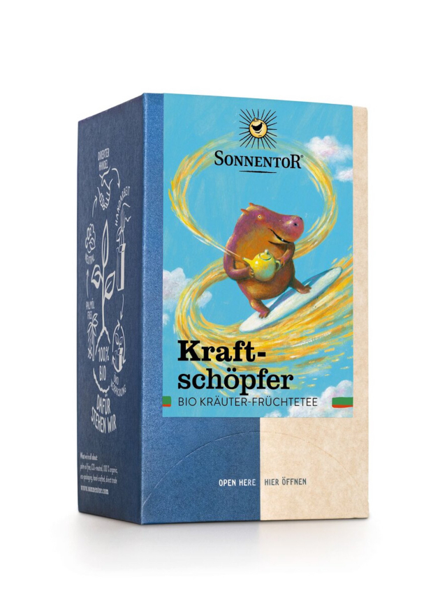 Kraftschöpfer Tee Bio-Käuter-Früchtemischung