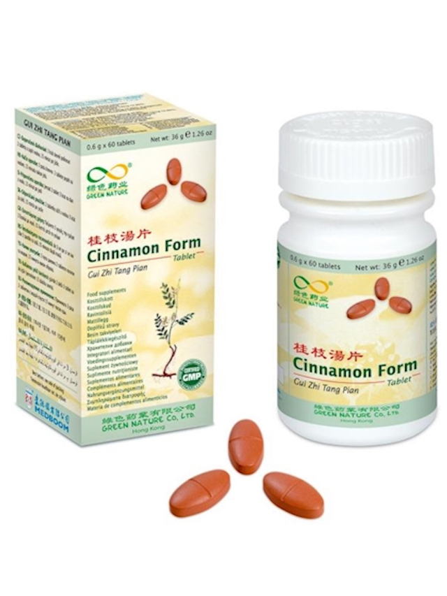 Cinnamon Form, Gui Zhi Tang Pian, 60 Pillen
