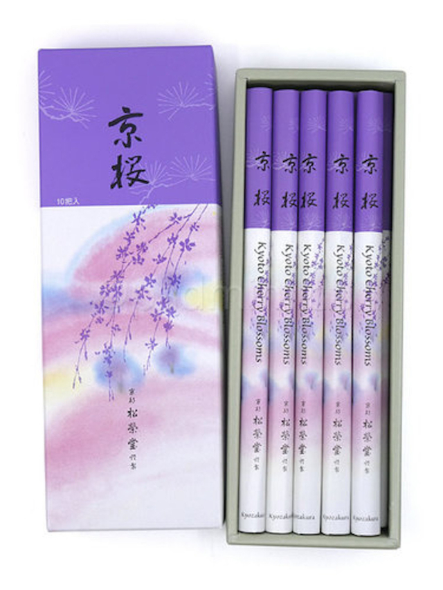 Kyo-zakura-Kirschblüte, Japanische Räucherstäbchen