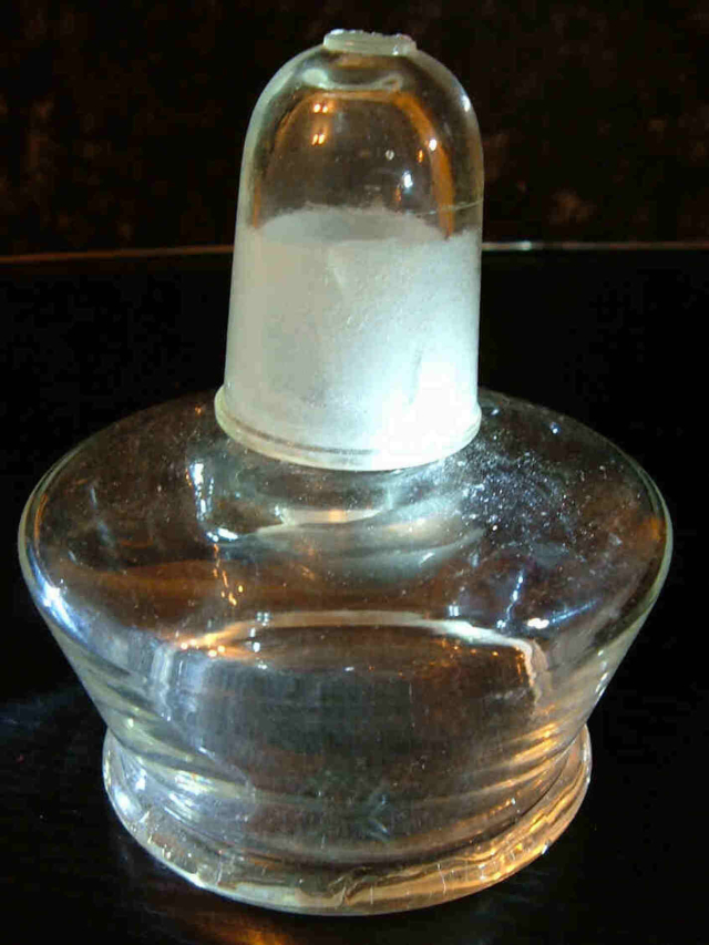 Spiritusflamme, Glas